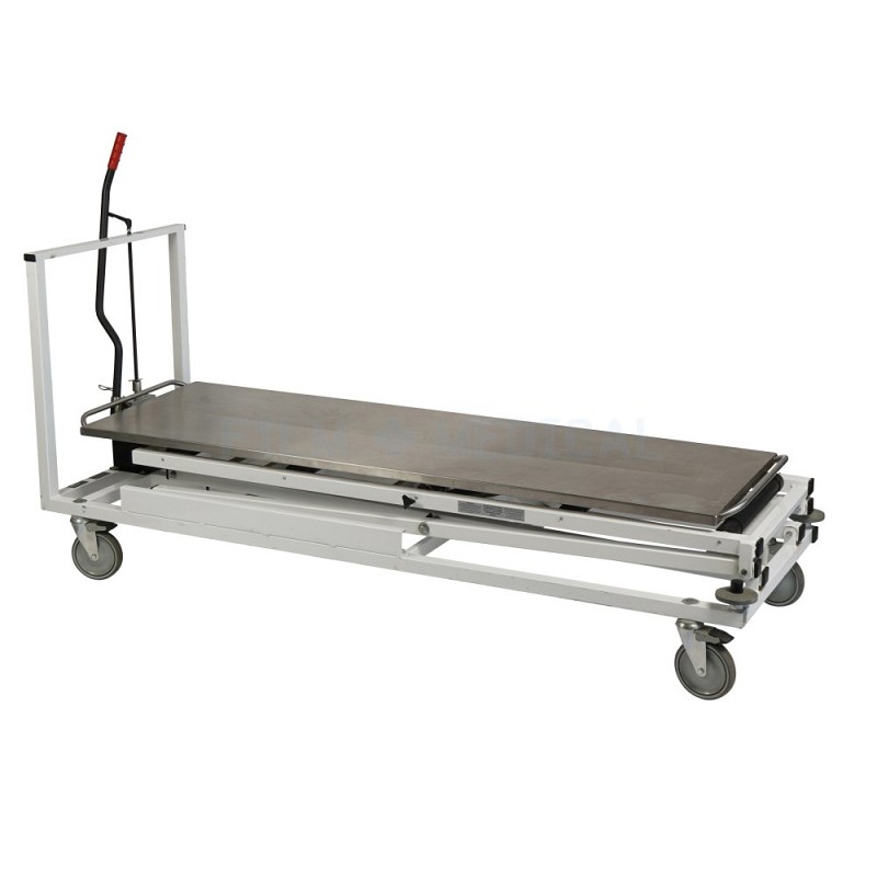 Mortuary Hydraulic Transfer Trolley Contemporary 